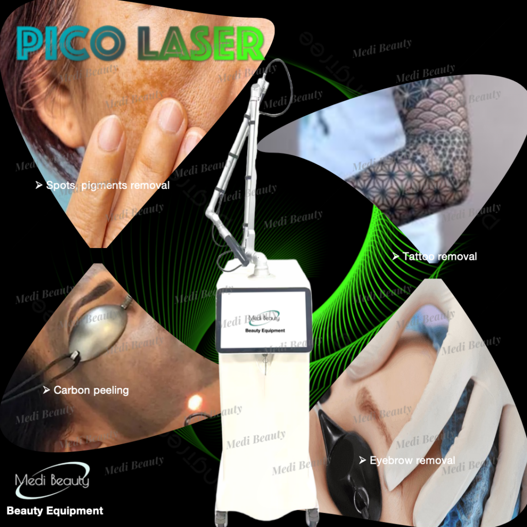 532 1064 785nm picosecond tattoo removal