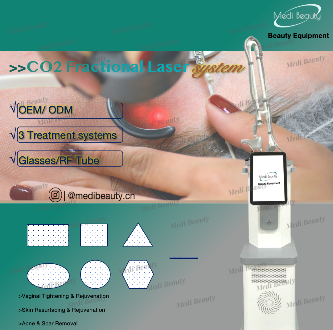 CO2 Laser Fraction for Skin Resurfacing Tightening