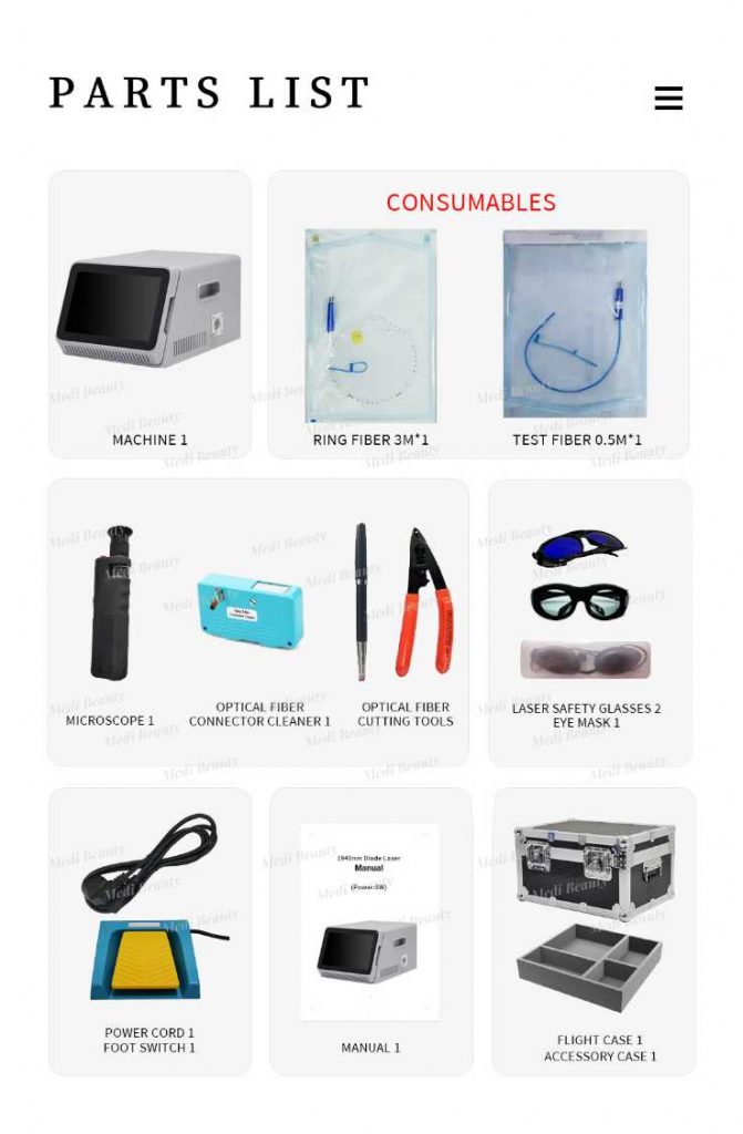 1940nm Diode Laser EVLT